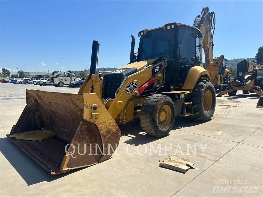 CAT 450 Екскаватори-навантажувачі