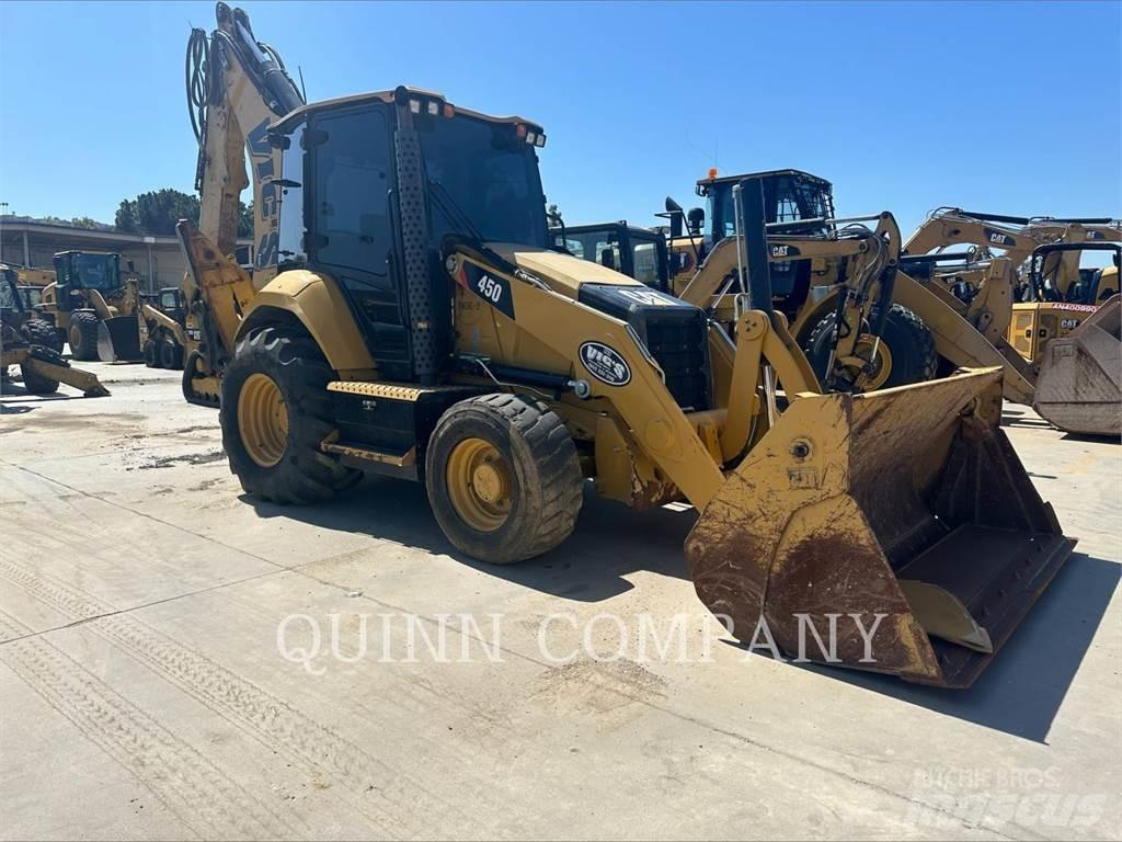 CAT 450 Екскаватори-навантажувачі