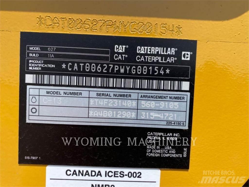 CAT 627 Скрепери