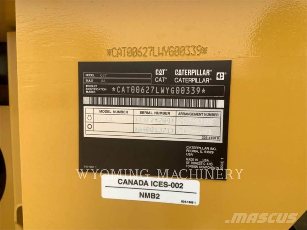 CAT 627 Скрепери