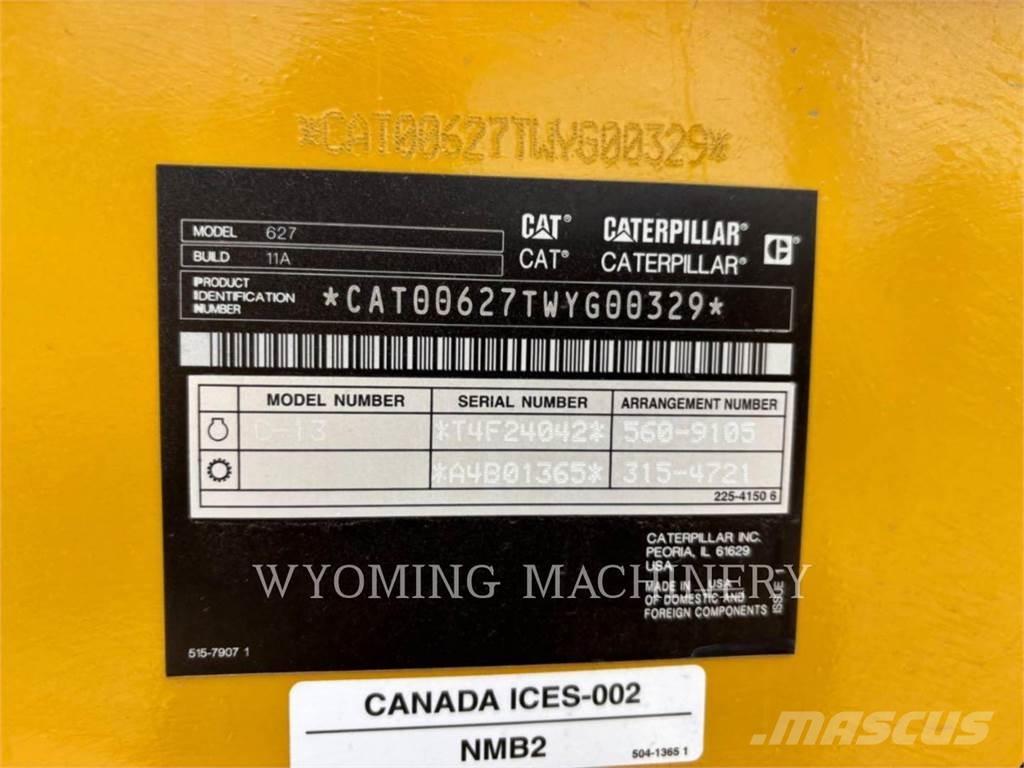 CAT 627 Скрепери