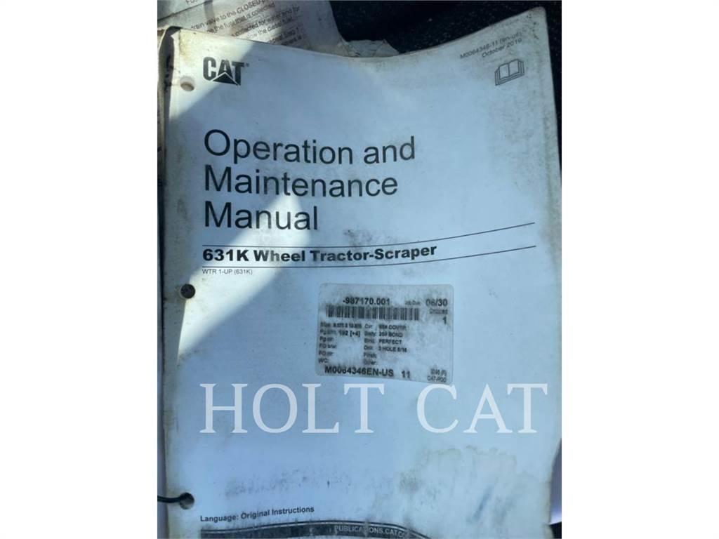 CAT 631K Скрепери