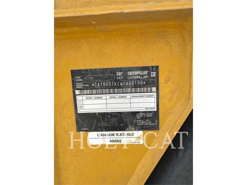 CAT 631K Скрепери