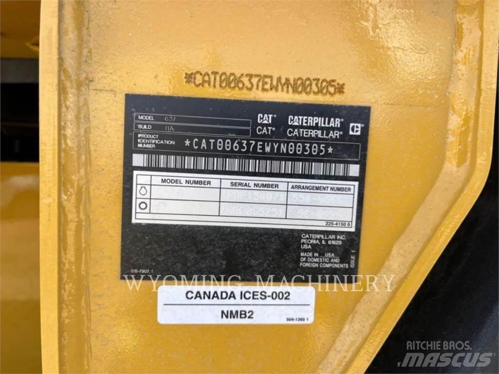 CAT 637 Скрепери