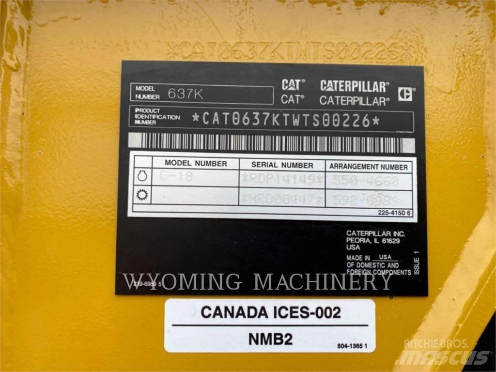 CAT 637K Скрепери
