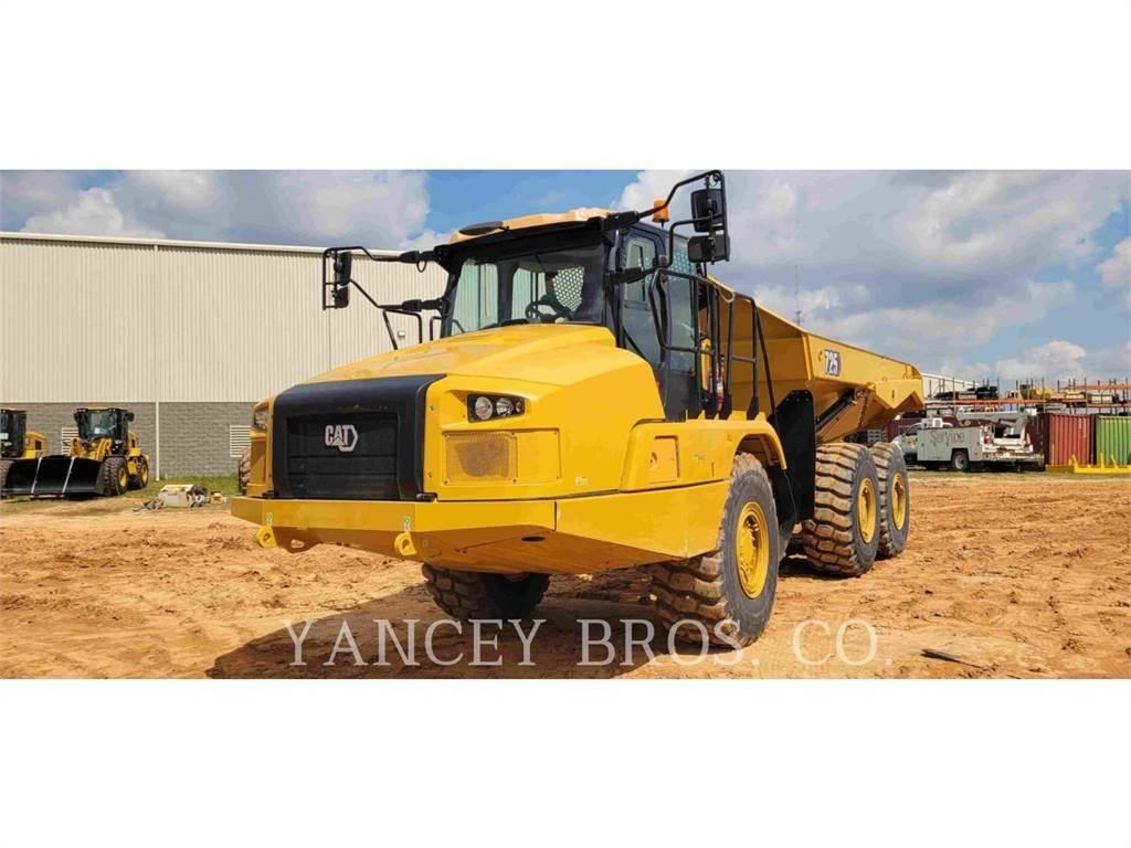 CAT 72504 Зчленовані самоскиди