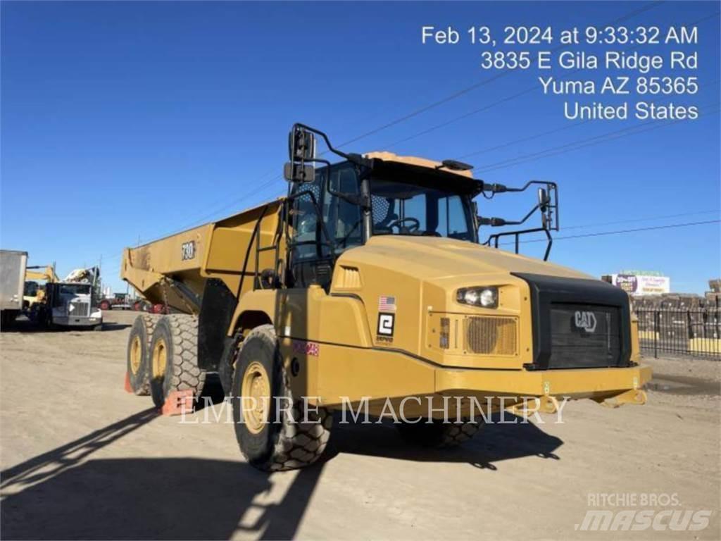 CAT 730-04 Зчленовані самоскиди