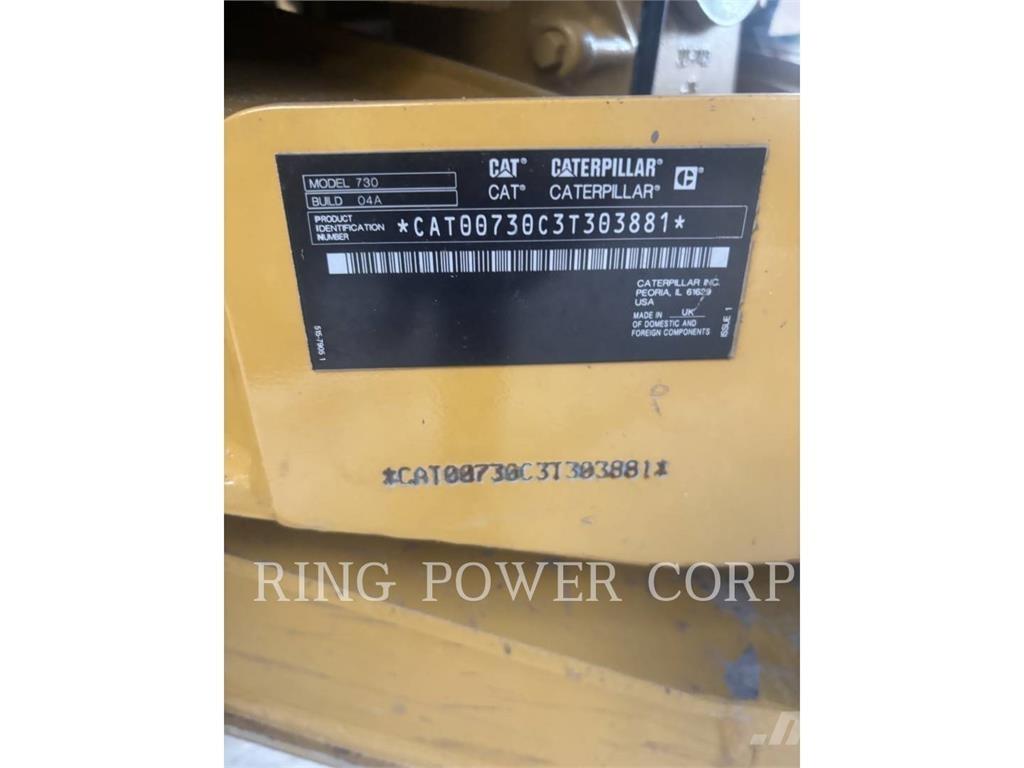 CAT 730TG Зчленовані самоскиди