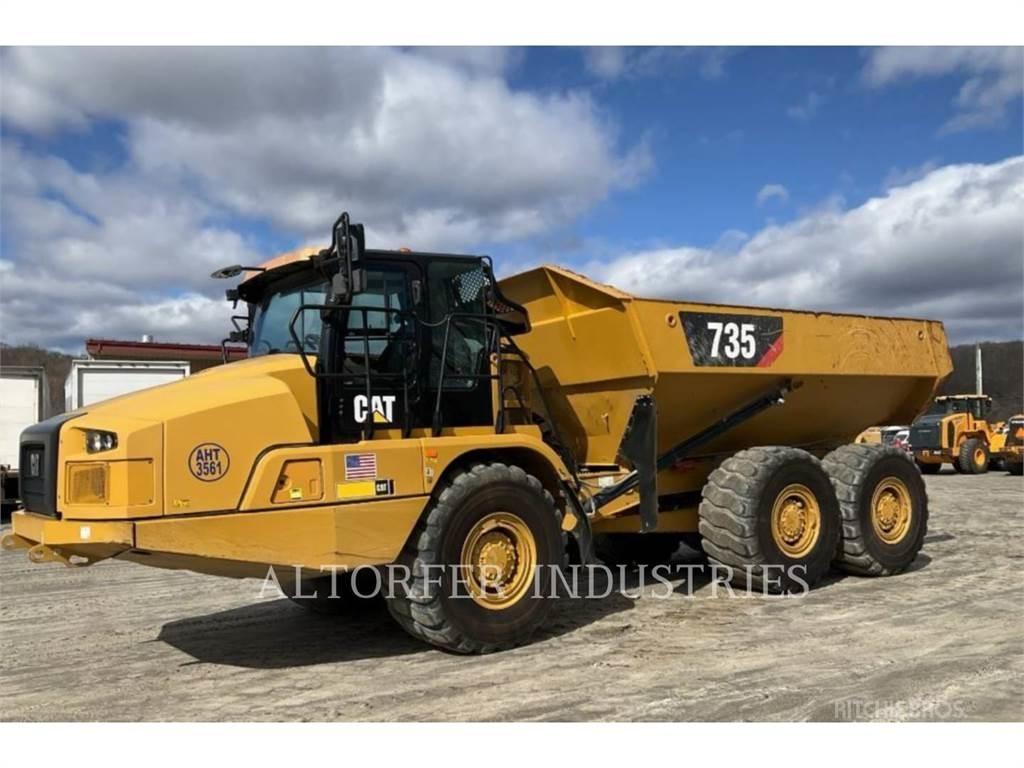 CAT 735 Зчленовані самоскиди