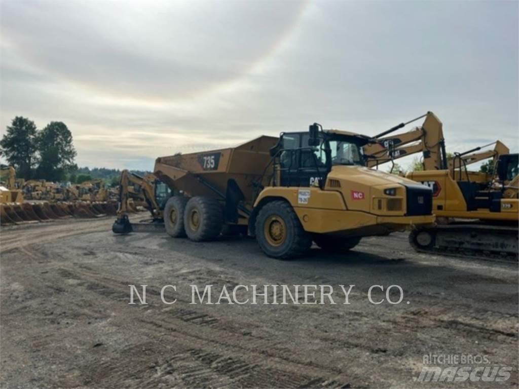 CAT 735 Самоскиди