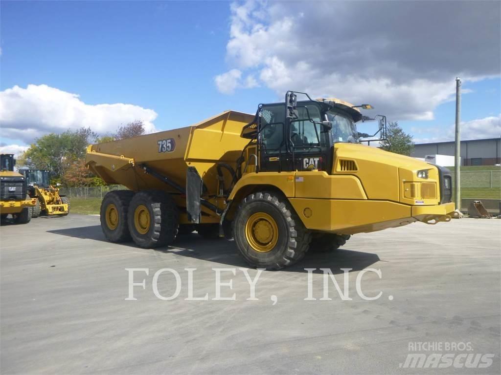 CAT 735-04 Зчленовані самоскиди