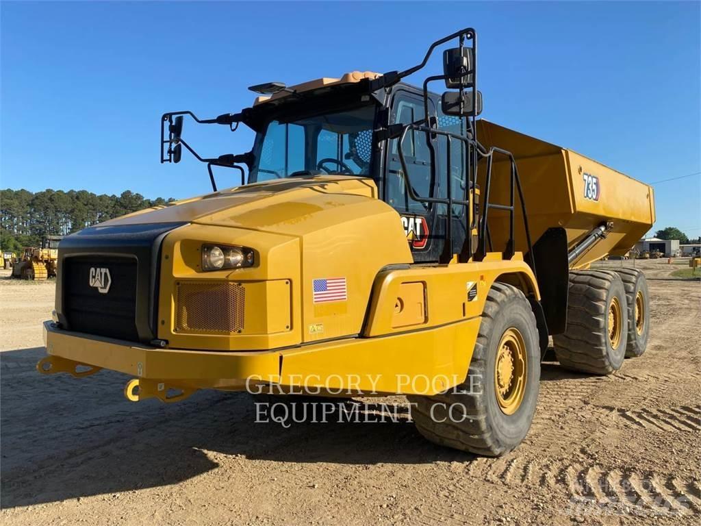 CAT 73504 Зчленовані самоскиди