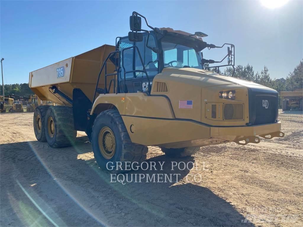 CAT 73504 Зчленовані самоскиди