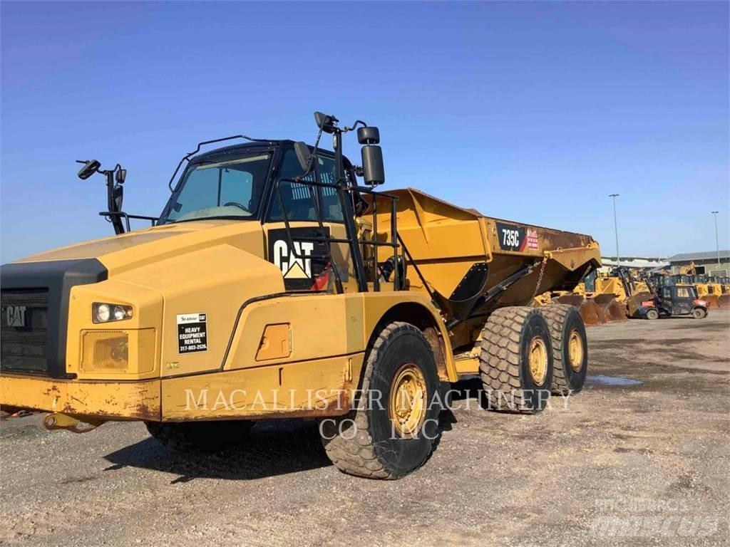 CAT 735C Зчленовані самоскиди
