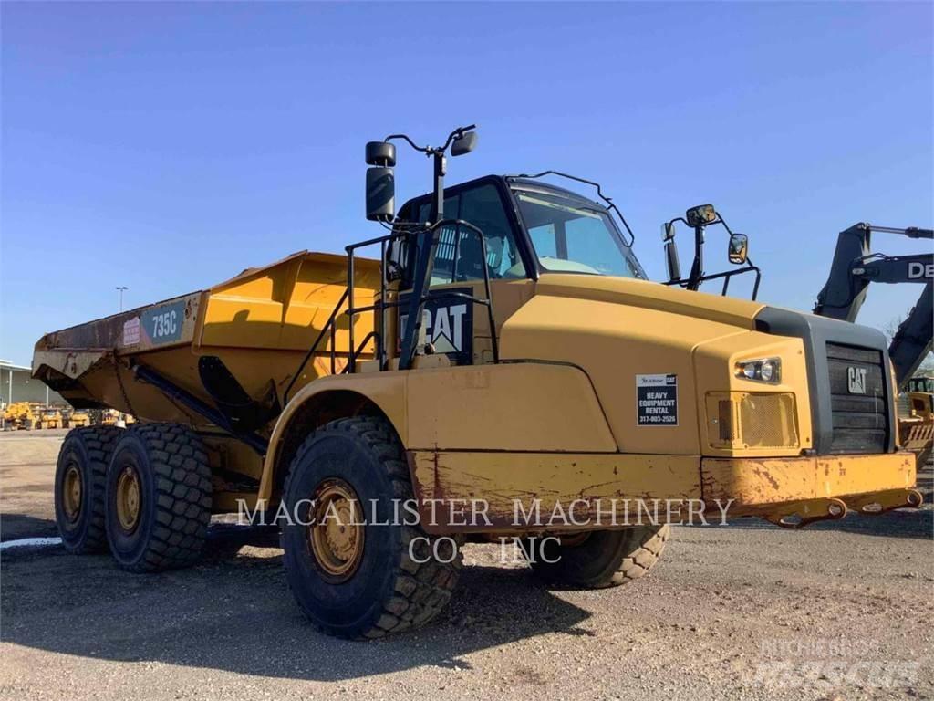 CAT 735C Зчленовані самоскиди