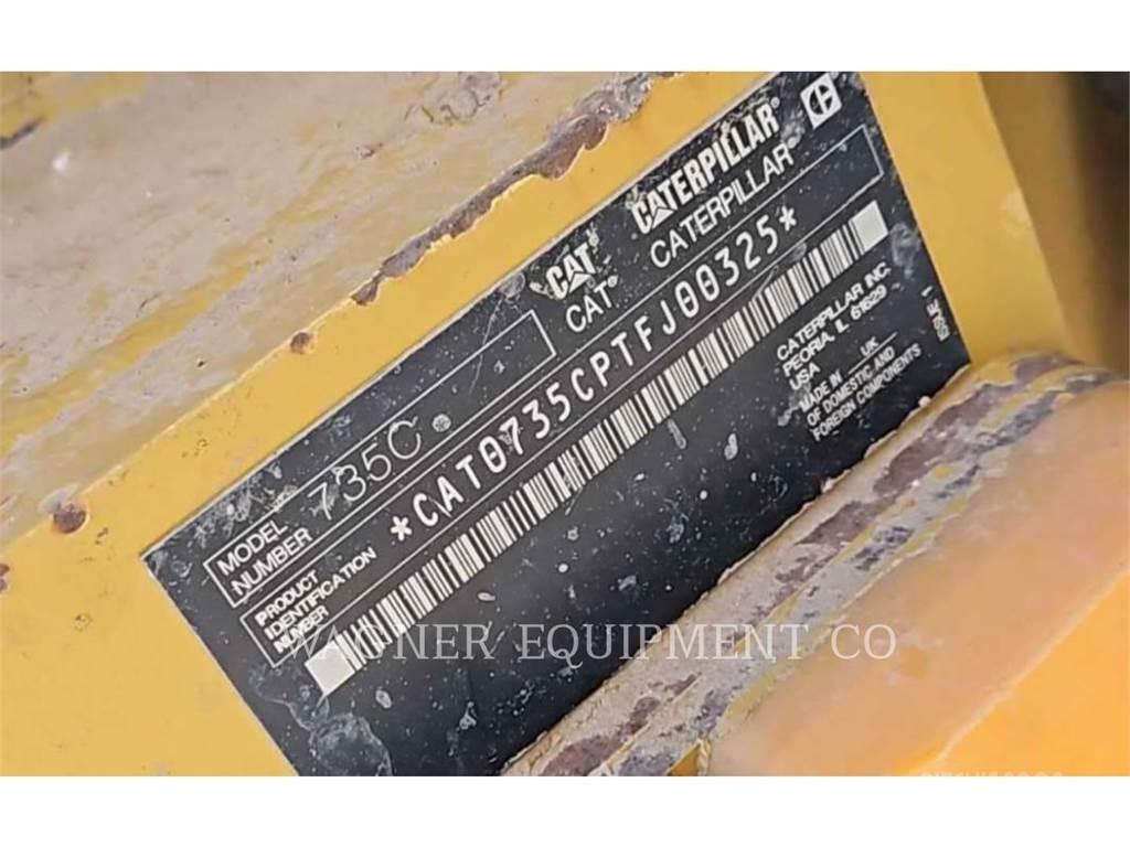 CAT 735C Зчленовані самоскиди