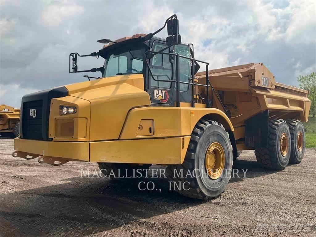 CAT 740 EJECTOR Зчленовані самоскиди