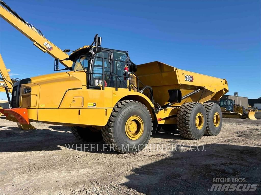 CAT 740 GC TG Зчленовані самоскиди