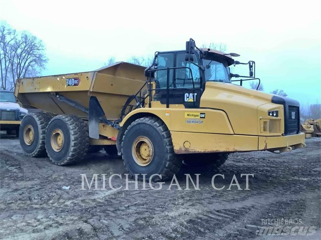 CAT 740GC Зчленовані самоскиди
