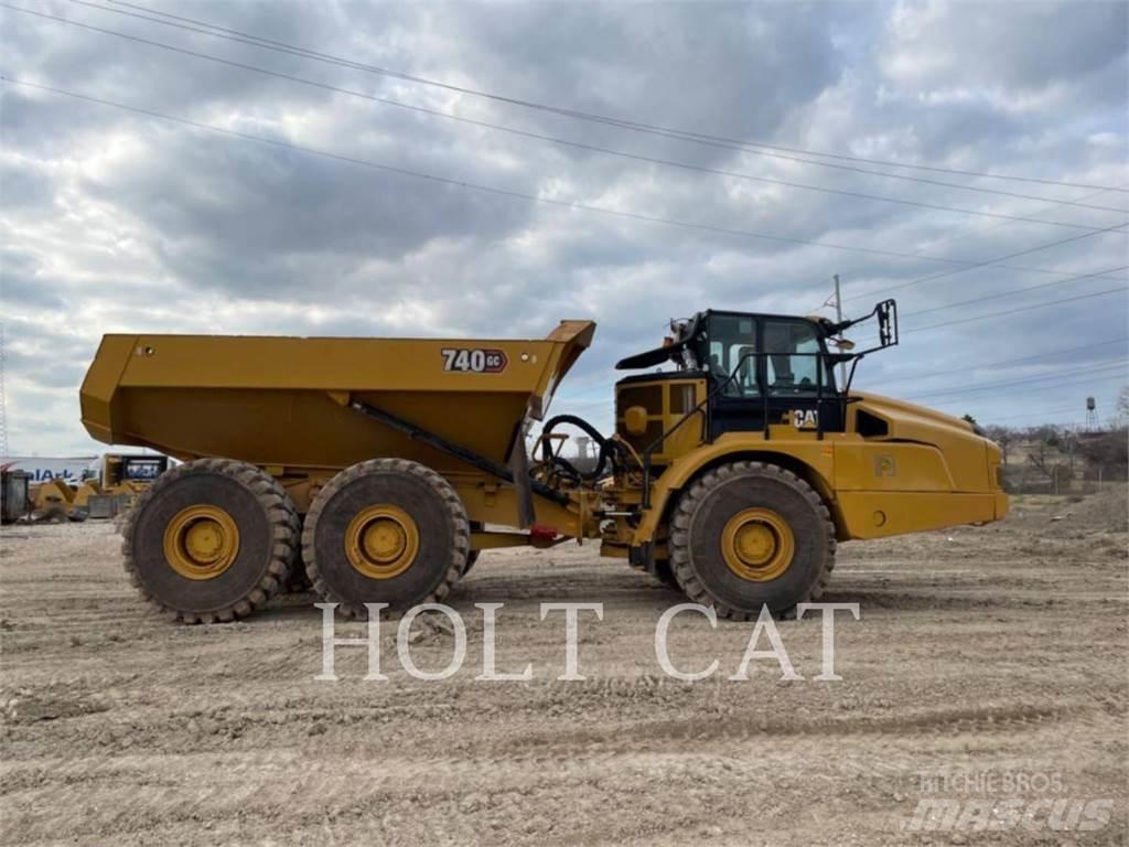 CAT 740GC Зчленовані самоскиди