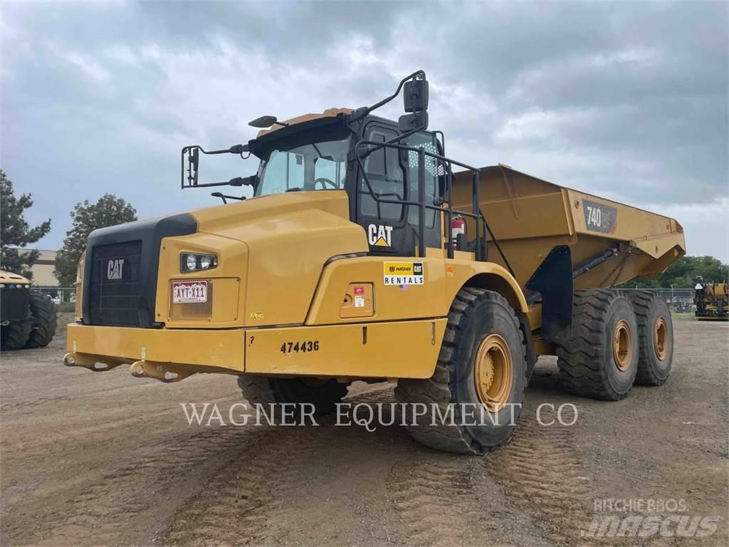 CAT 740GC Зчленовані самоскиди