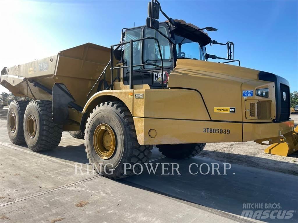 CAT 740GCTG Зчленовані самоскиди