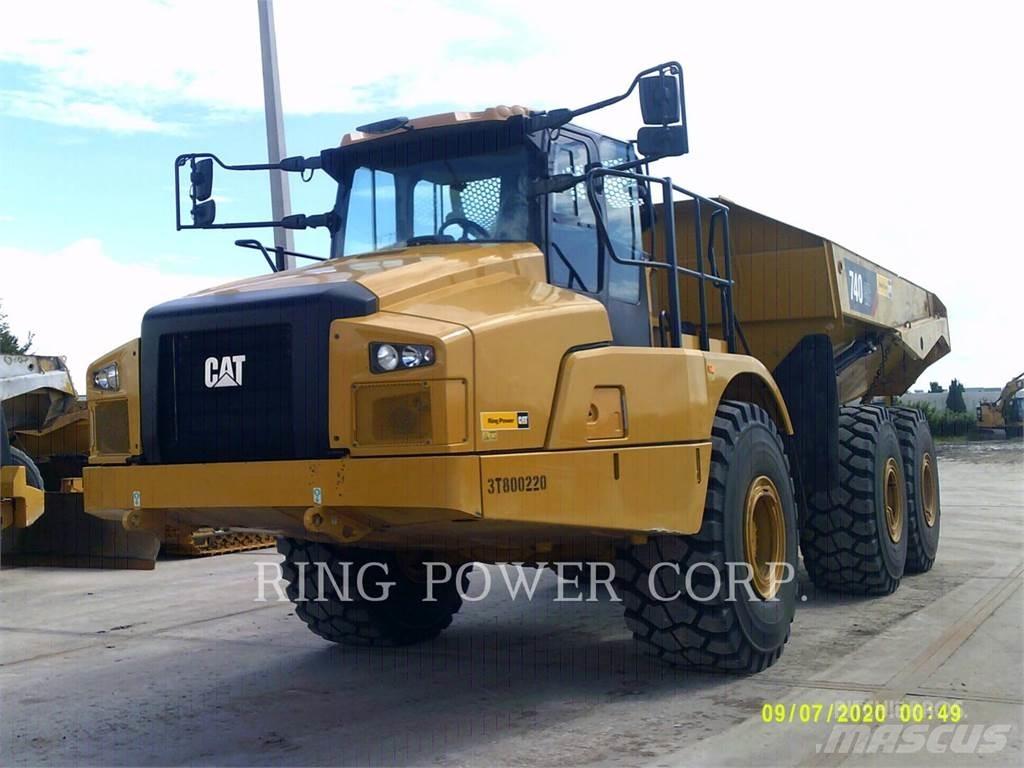 CAT 740GCTG Зчленовані самоскиди