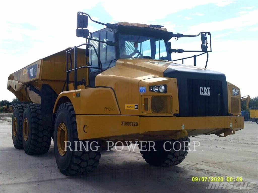 CAT 740GCTG Зчленовані самоскиди
