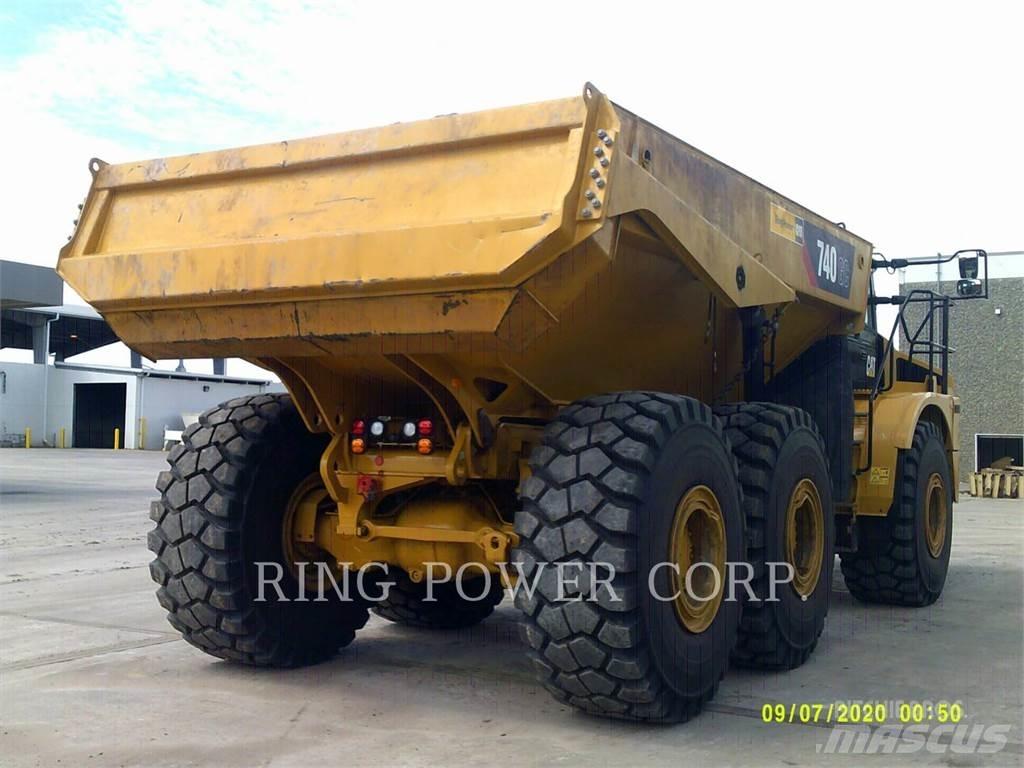 CAT 740GCTG Зчленовані самоскиди