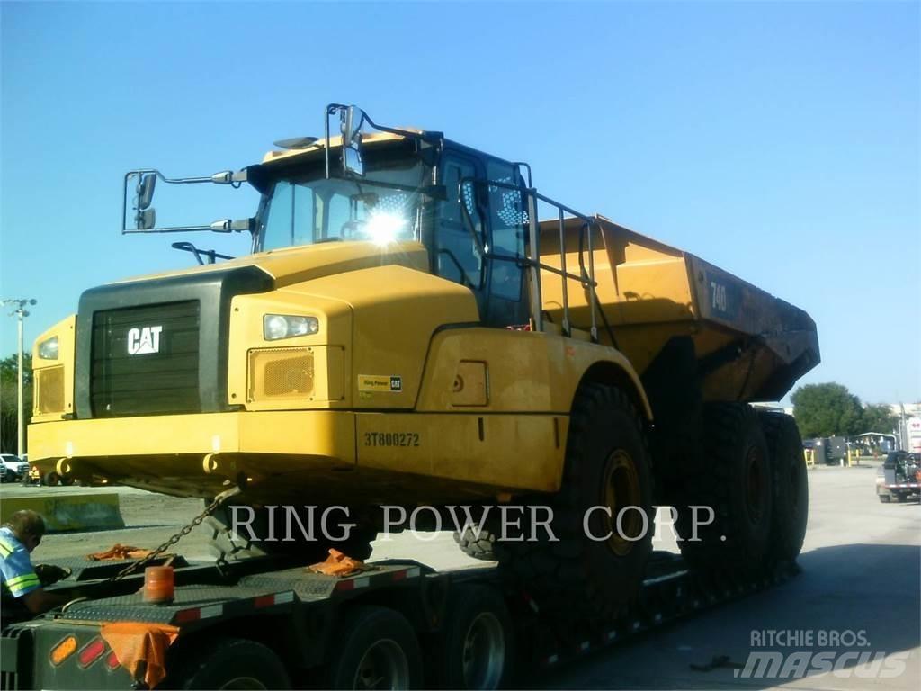 CAT 740GCTG Зчленовані самоскиди