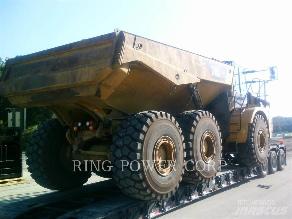 CAT 740GCTG Зчленовані самоскиди
