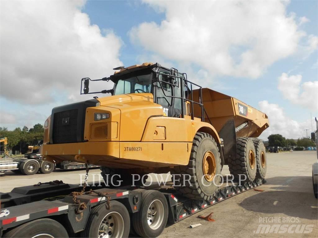CAT 740GCTG Зчленовані самоскиди