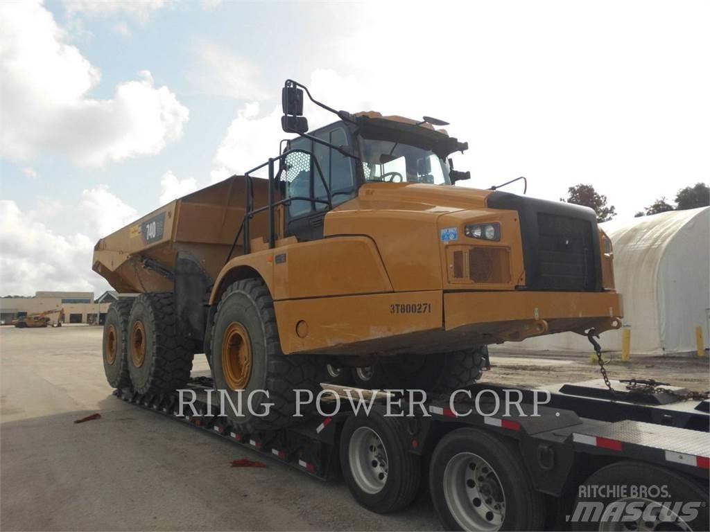 CAT 740GCTG Зчленовані самоскиди
