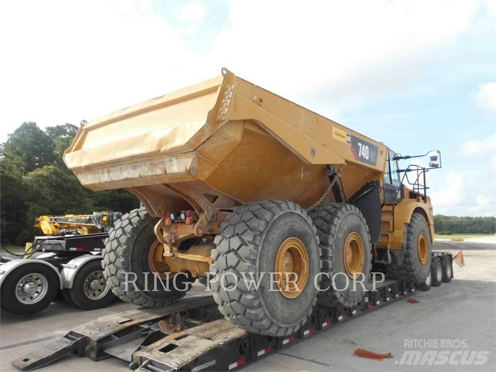 CAT 740GCTG Зчленовані самоскиди