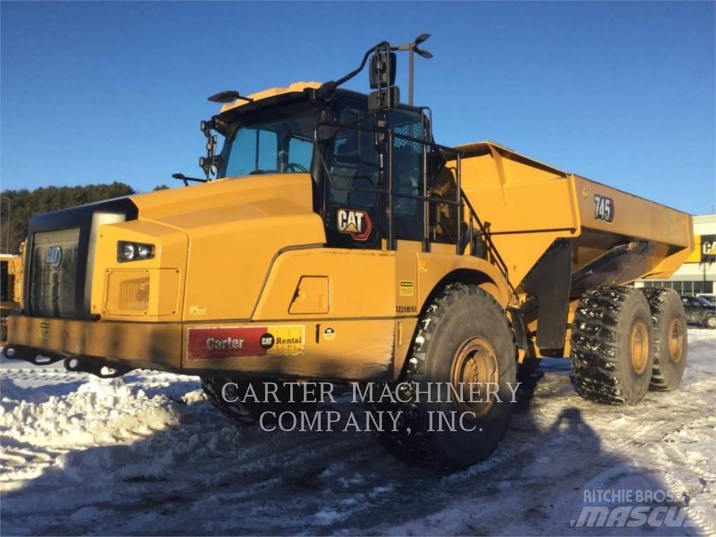 CAT 745-04 TG Зчленовані самоскиди