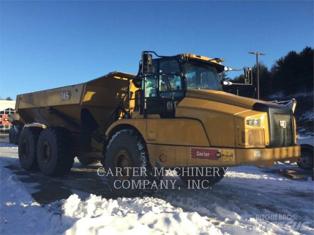CAT 745-04 TG Зчленовані самоскиди