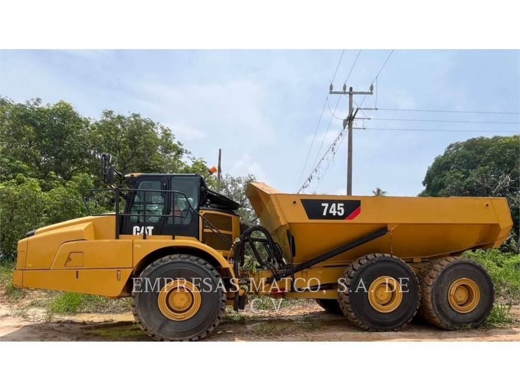 CAT 745-04LRC Зчленовані самоскиди