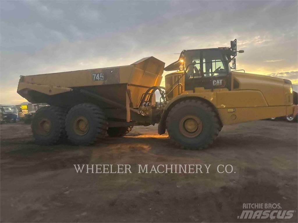 CAT 745 TG Зчленовані самоскиди