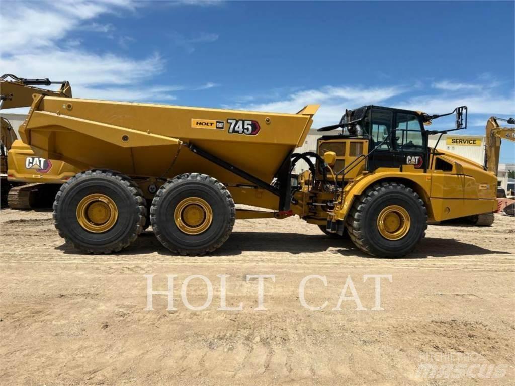 CAT 745 TG Зчленовані самоскиди