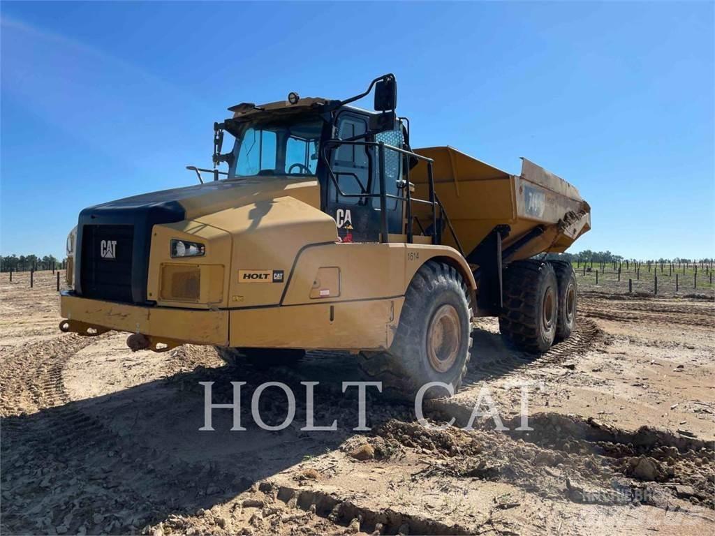 CAT 74504 Зчленовані самоскиди