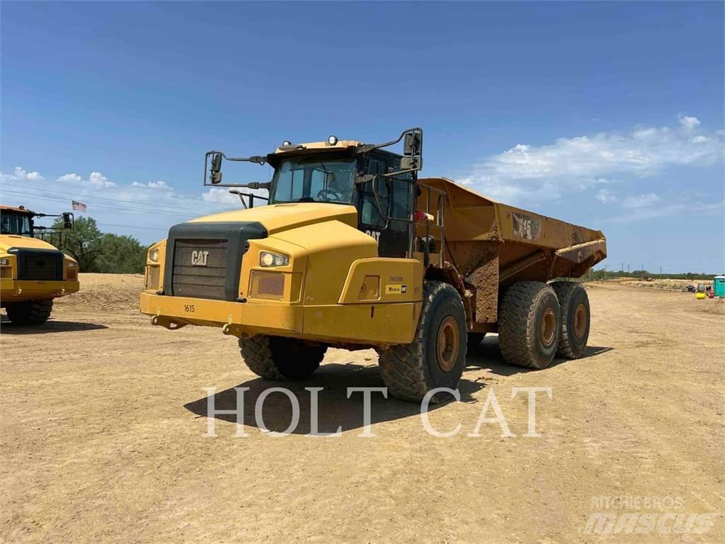 CAT 74504 Зчленовані самоскиди