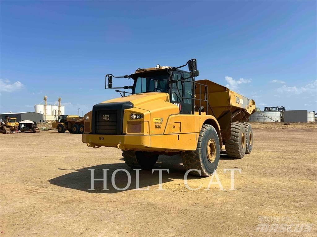 CAT 74504 Зчленовані самоскиди