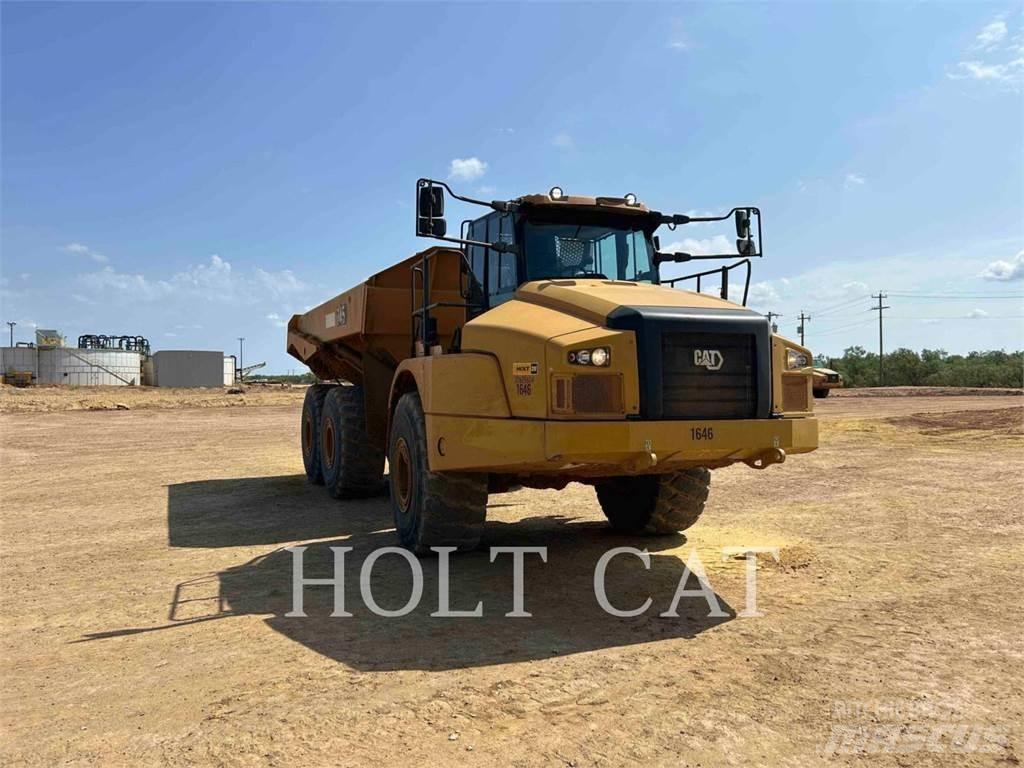 CAT 74504 Зчленовані самоскиди