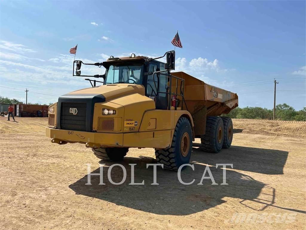 CAT 74504 Зчленовані самоскиди
