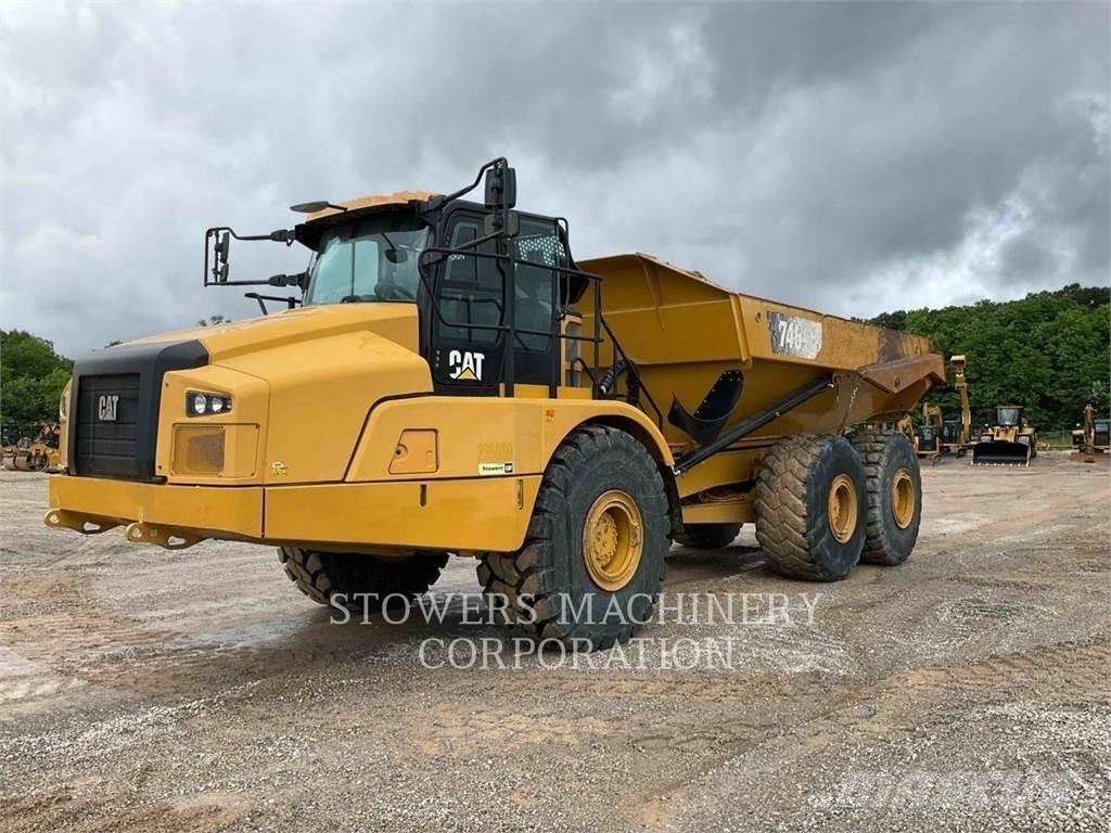 CAT 74504 Зчленовані самоскиди