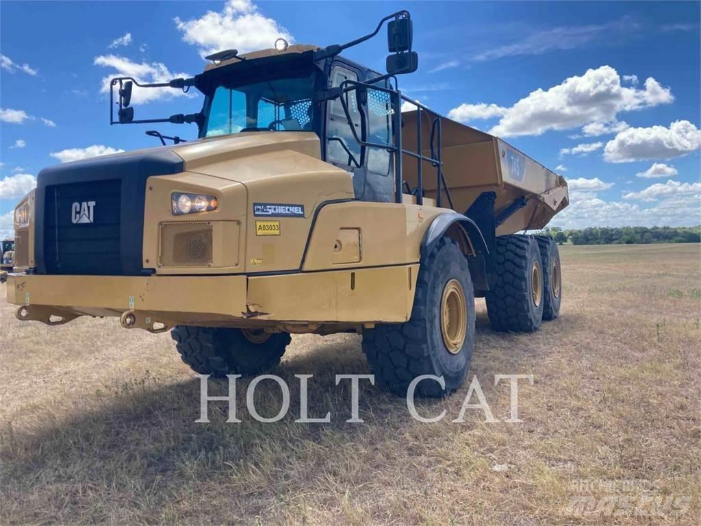 CAT 74504 Зчленовані самоскиди