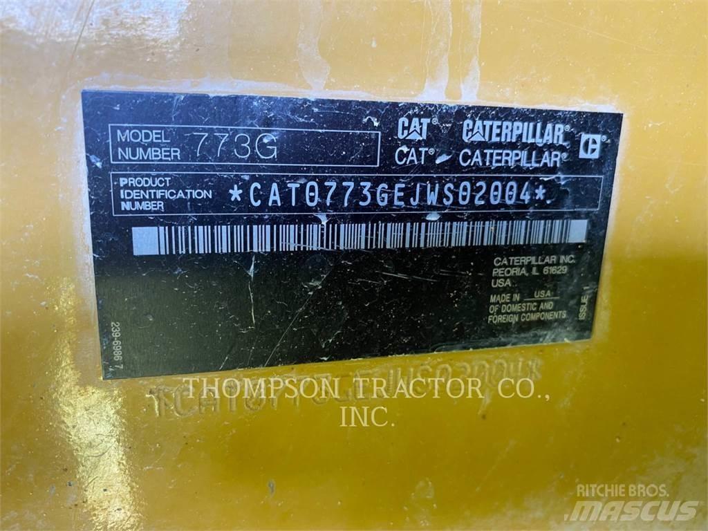 CAT 773G Зчленовані самоскиди