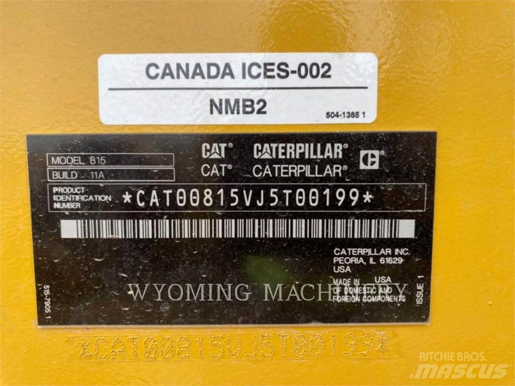 CAT 815 Ущільнювачі грунту