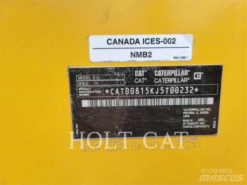 CAT 815 Ущільнювачі грунту