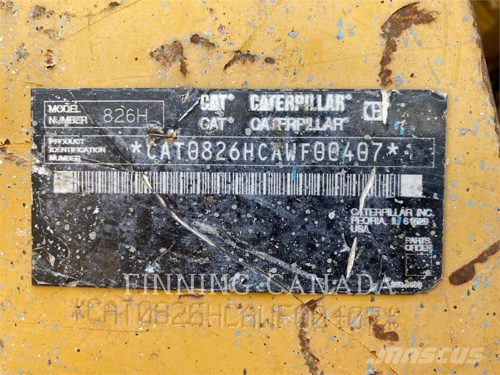 CAT 826H Ущільнювачі грунту